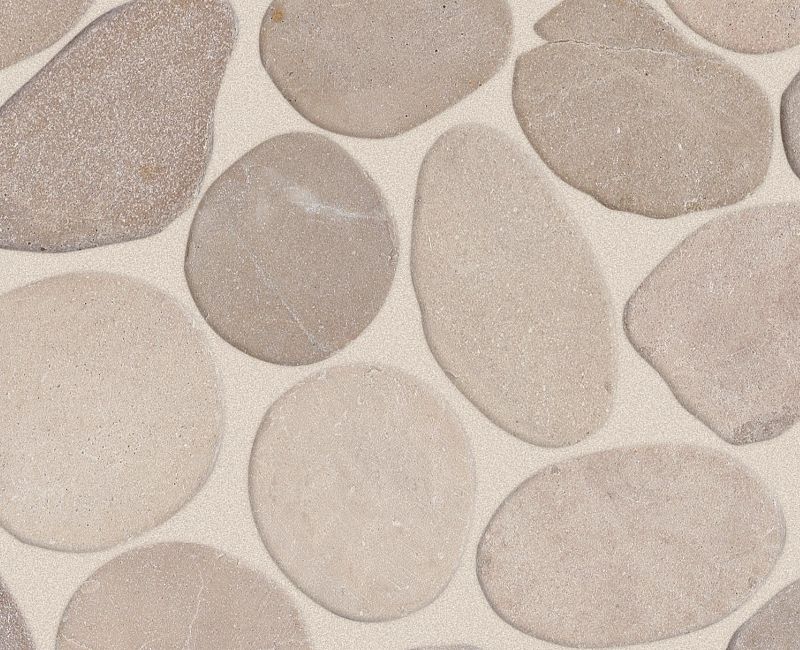 River Rock Flat Mosaic